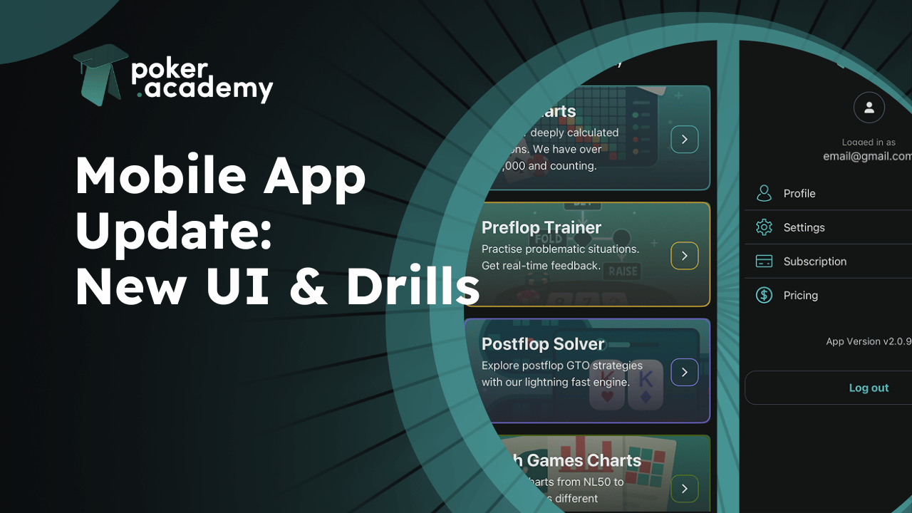 Mobile App Update: Faster, Smarter Preflop Training